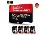 Sandisk SanDisk Extreme Pro 4K microSD 256 GB (4K) Speicherkarte (256 GB)