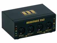 Miditech Digitales Aufnahmegerät (MIDIFACE 2x2 USB MIDI-Interface)