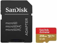 Sandisk Extreme® microSDXC™-UHS-I-Karte Speicherkarte (256 GB, Video Speed...