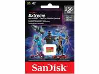 Sandisk Extreme 4K microSD GAMING Speicherkarte (256 GB)