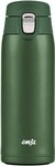 Emsa Thermobecher Travel Mug, Edelstahl, Kunststoff, 0,4L, leicht, Edelstahl,
