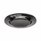 Petromax Feuerstelle Petromax Emaille Teller 2er Set schwarz &Oslash; 18 cm - Perfekt f&uuml;r
