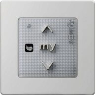 Somfy Rollladen-Funksteuerung Somfy Funkwandsender Smoove Origin RS100 io Pure Shine