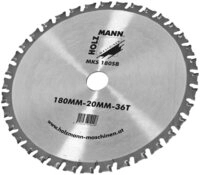 Holzmann S&auml;geblatt Ersatzs&auml;geblatt TCT Holzmann Maschinen MKS180SB