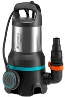 GARDENA Tauchpumpe 25000 - Schmutzwasser-Tauchpumpe - schwarz/silber