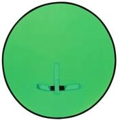 Hama Fotohintergrund Falthintergrund "Chairy", Gr&uuml;n, &Oslash; 130 cm Fotohintergrund