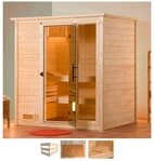 weka Sauna Bergen, BxTxH: 198 x 148 x 204 cm, 45 mm, ohne Ofen