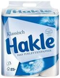 HAKLE Toilettenpapier Vlausch (24-St), 3-lagig, mit Dekor, 150 Blatt/Rolle