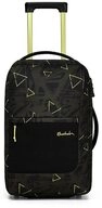 Satch Kinderkoffer Satch Trolley flow S 31l Koffer Geo Storm schwarz olive gelb, 2