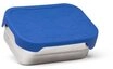 ergobag Lunchbox Edelstahl Brotdose, Edelstahl, (Edelstahl Brotdose, 3-tlg., 1x