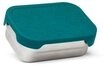 ergobag Lunchbox Edelstahl Brotdose, Edelstahl, (Edelstahl Brotdose, 3-tlg., 1x
