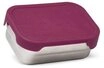 ergobag Lunchbox Edelstahl Brotdose, Edelstahl, (Edelstahl Brotdose, 3-tlg., 1x
