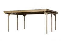 weka Doppelcarport 616, BxT: 500x500 cm, 225 cm Einfahrtsh&ouml;he