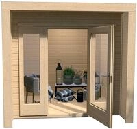weka Gartenhaus 263 Gr.1, BxT: 245x250 cm
