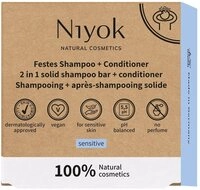 Niyok Festes Haarshampoo in Festes Shampoo sensiti, 80 g