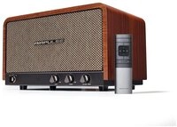 Edifier&reg; AIRPULSE P100X Regal-Lautsprecher (Bluetooth, 60 W, Retro-Look,