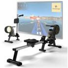 SportPlus Ruderger&auml;t SP-MR-1300-B-iE, Ruderger&auml;t, Magnetbremssystem, 16