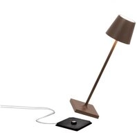 Zafferano LED Tischleuchte Poldina Micro Pro, LED fest integriert, Warmwei&szlig;,