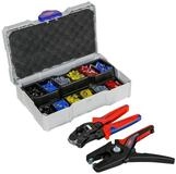 Knipex Crimpzange KNIPEX 97 90 15 Crimp-Sortiment f&uuml;r Aderendh&uuml;lsen 13-teilig...