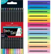 Faber-Castell Buntstift Buntstifte Black neon+pastell