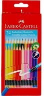 Faber-Castell Buntstift Faber-Castell Buntstift - radierbar - 24er Kartonetui
