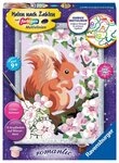 Ravensburger Verlag GmbH Spiel CreArt, Malen nach Zahlen Kinder - Neugieriges