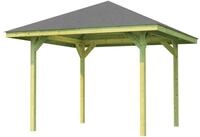 weka Pavillon Gartenoase 651 Gr.2, 19 mm Massivholzdach