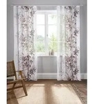 OTTO home Gardine Ina (2 St), Kr&auml;uselband, transparent, Voile, transparent, 2-er