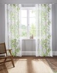 OTTO home Gardine Ina (2 St), Kr&auml;uselband, transparent, Voile, transparent,...
