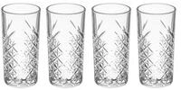 Secret de Gourmet Glas Trinkgl&auml;ser, hoch, 4er-Set, 450 ml, Glas