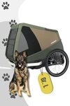 Croozer Fahrradhundeanh&auml;nger CROOZER Dog Mikke Hundefahrradanh&auml;nger bis 45 kg,