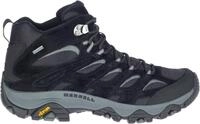 Merrell Moab 3 Mid GTX (atmungsaktiv und wasserdicht) schwarz/grau Herren Wanderschuh