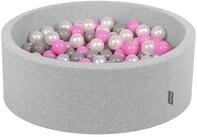 KiddyMoon B&auml;llebad OK30D, (B&auml;llepool mit bunten B&auml;llen, 300-tlg., B&auml;llepool f&uuml;r