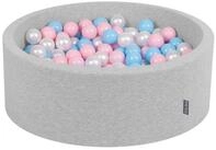 KiddyMoon B&auml;llebad OK30D, (B&auml;llepool mit bunten B&auml;llen, 300-tlg., B&auml;llepool f&uuml;r