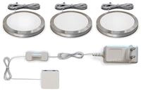 B.K.Licht Unterschrankleuchte, LED fest integriert, Warmwei&szlig;, LED Schranklicht,