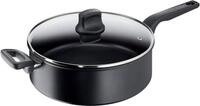 Tefal Schmorpfanne Hard Titanium Pro, Aluminium, Induktionspfanne,