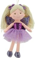 Sweety-Toys Stoffpuppe Stoffpuppe Fee Prinzessin &ndash; weiche Kinderpuppe 30 cm
