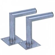 TechniSat SAT-Halterung Techniplus 45 Aluminiumwandhalter witterungsbest&auml;ndig