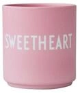 Design Letters Becher Favourite Cup Sweetheart, Porzellan