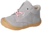 Lauflernschuh PEPINO BY RICOSTA "CORY, WMS: mittel", M&auml;dchen, Gr. 25, grau, Leder,