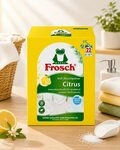 FROSCH Frosch Voll-Waschpulver, Citrus, mit Wei&szlig;kraftformel, 22 WL Vollwaschmittel
