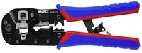 Knipex Crimpzange mit Mehrkomponenten-H&uuml;llen br&uuml;niert 191 mm 97 51 13