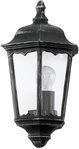 EGLO Wandleuchte Navedo Au&szlig;en-Wandlampe, Wandlampe aus Aluguss und Glas, E27,...