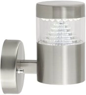 Brilliant Au&szlig;en-Wandleuchte "Avon" Kunststoff, grau, Einbau, 6W, kaltwei&szlig;,...