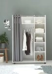 Pol-Power Kleiderschrank 100 x 145 x 50 cm (B/H/T)