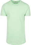URBAN CLASSICS Kurzarmshirt Urban Classics Herren Shaped Long Tee (1-tlg)