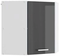 Vicco Eckh&auml;ngeschrank R-Line, Anthrazit Hochglanz/Wei&szlig;, 57 cm (1-St)