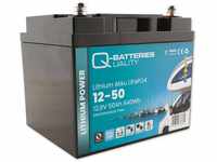 Q-Batteries Q-BATTERIES Lithium Akku 12-50 12,8V, 50Ah 640Wh Batterie