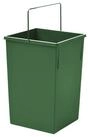Hailo Einbaum&uuml;lleimer Hailo Inneneimer 1073259 gruen 15 Liter 230 x 220 x 350 mm mit