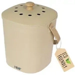 HMF Biom&uuml;lleimer 3780-3L Geruchsdichter Komposteimer mit Aktivkohlefilter,